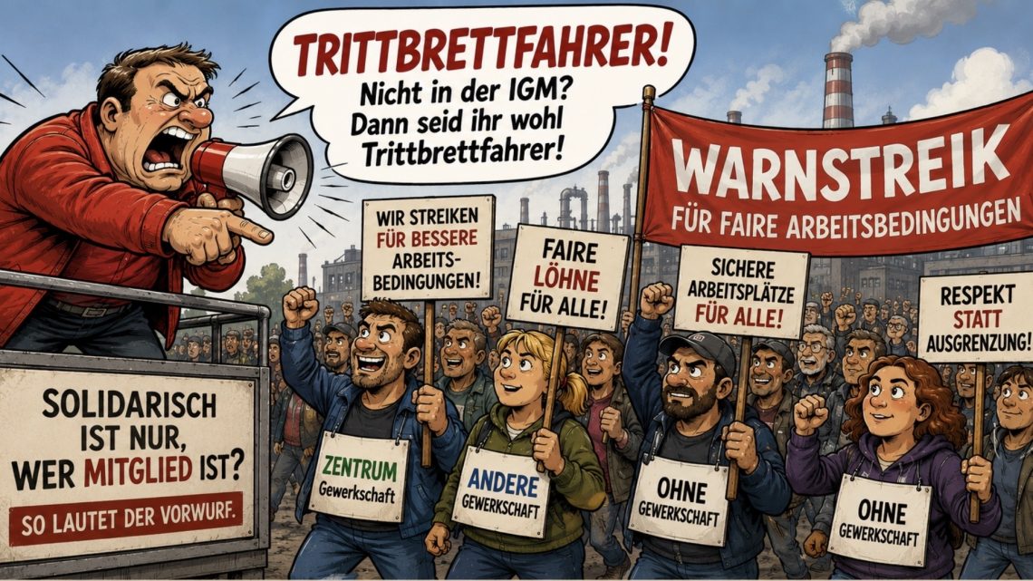 Der Mythos vom „Trittbrettfahrer“