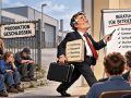 Erst verschwinden Arbeitsplätze, dann werden andere beraten
